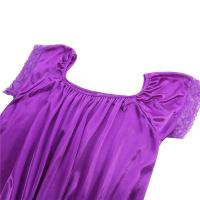 Las mujeres usan vestidos de noche sexys de seda helada Ence lisos, pijamas de mujer, pijamas de talla grande - details 16