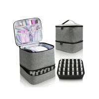 Bolsa Portátil Para Uñas De Doble Capa Organizador De Viaje Bolsa Multifuncional Para Esmaltes Y Aceites Esenciales Material PU Estilo Moda - details 31