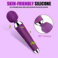 Vibradores potentes para clítoris, varita mágica con recarga USB, vibrador AV, masajeador, bienestar Sexual, Juguetes sexuales eróticos para mujeres, producto para adultos - details 9