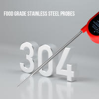 Walfos Termómetro para hornear alimentos en casa, barbacoa, medir la temperatura de la leche, bolígrafo impermeable, plegable, cocina, herramientas electrónicas especiales para hornear - details 8