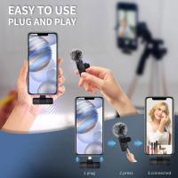 Micrófono Lavalier Inalámbrico Mini Mic para iPhone, Android, Laptop Ideal para Grabación de Audio y Video, Juegos en Vivo - details 0