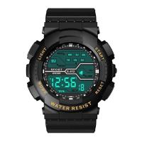 Reloj Deportivo de Lujo para Hombres Automático, Resistente al Agua, Luminoso, Reloj Digital de Pulsera de Cuero - details 13