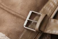 Chaqueta cálida de lana de cordero integrada de piel de ante, Otoño e Invierno - details 16