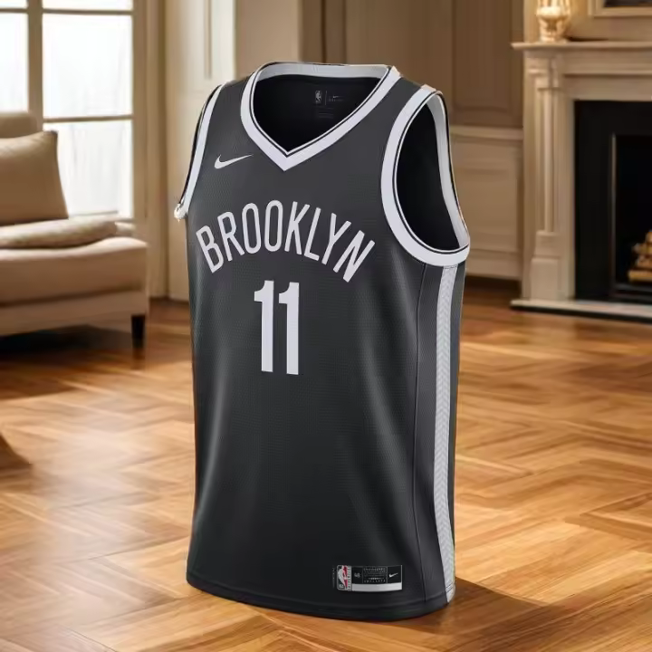 /Leten Camiseta deportiva Leten Jersey de baloncesto Brooklyn Nets Irving para hombre CW3658-015 - 1