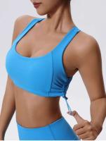 Fierss Conjunto de Yoga, Tre de Gimnasio de Color sólido, Transpirable, Secado rápido, Ropa de Entrenamiento Deportiva para Correr para Mujer, 2 Piezas - details 5
