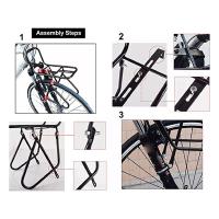 Portaequipajes delantero de acero para bicicleta de montaña y carretera, portaequipajes de 15KG de capacidad - details 6