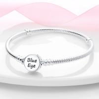 Pulsera de Plata Esterlina 925 Encanto de Mariposa Estrellas Luna Cadena de Seguridad - details 51