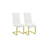 Juego de 2 Sillas de Comedor Silla Acolchada con Respaldo Alto Patas de Madera Silla Tela para Comedor Cocina Gris Oscuro - details 7