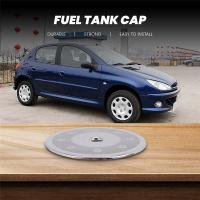 Tapa de tanque de combustible de acero inoxidable, cubierta de caja de Gas, accesorios de estilo de coche para Peugeot 206 207 CITROEN C2 - details 2