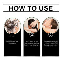 La reparación hidratante nutritiva mejora ligeramente la mascarilla seca para un cuidado del cabello suave y brillante - details 3