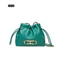 CH estilo Casual diario pequeño Premium Sense Commuter alta calidad diseño de Color sólido bolso de hombro de mujer mochila de lujo de alta gama - details 6