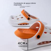 Agujero-zapatos antideslizantes para hombres, zapatillas de moda para exteriores, deslizamiento de las mujeres, sentido de gama alta vera - details 0
