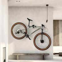 Upright Bike Stand - Premium Quality Vertical & Horizontal Adjustable Bicycle Floor Parking Rack - Safe & Stable for MTB Road Bi - details 10
