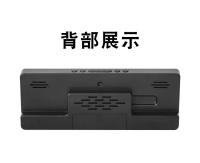 Reloj despertador Digital con Control por voz, alarma Dual de temperatura, repetición, reloj de mesa de escritorio - details 9