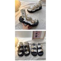Sandalias de Mujer 2025 Estilo Gladiador con Tirantes Metálicos Planos Antideslizantes para Verano - details 16