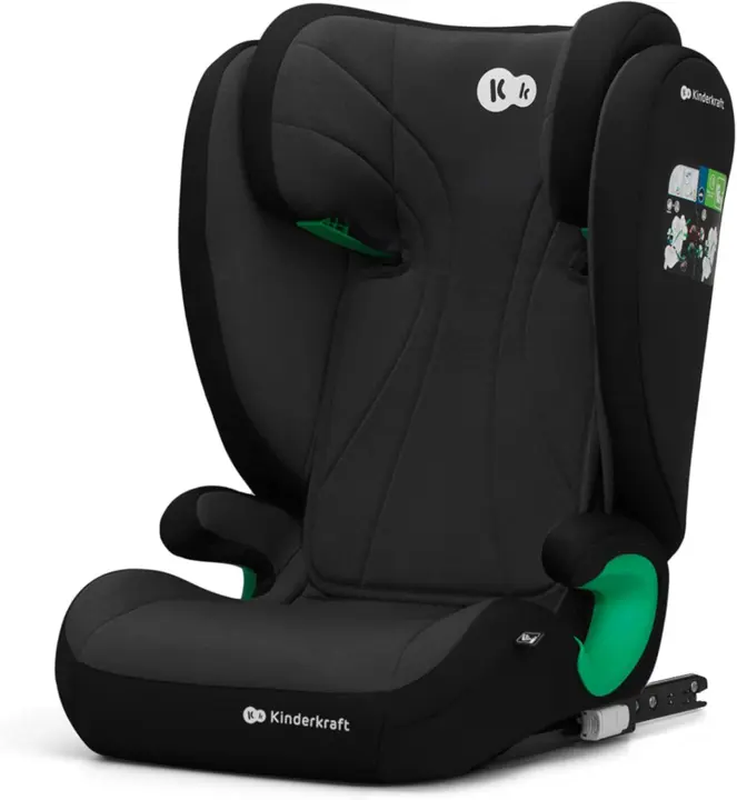 Silla coche Isofix, Silla coche para bebé y niños, Cinturón, Universal, Grupo 2/3, de 15 a 36 kg, Negro - 1