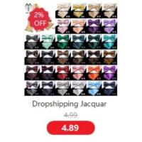Chaleco de seda sólida para hombre, corbata de color champán, rosa, azul, verde, morado y rojo, gemelos de pañuelo, clips formales para boda y negocios - details 33