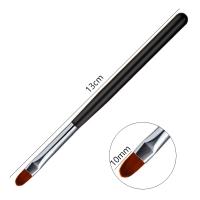 Pincel De Arte Para Uñas Con Patrón Fototerapia Acrílica UV Gel Extensión Constructor De Capa Pincel De Dibujo DIY Accesorios De Manicura Herramientas De Pintura - details 0