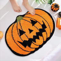Alfombra de Halloween de Pared de Tejido de Araña Negra Alfombra Antideslizante para Bajo de Puerta Principal para Decoración Gótica - details 2