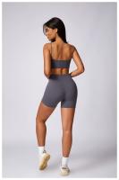Shorts de Yoga de Cintura Alta para Mujer en Verano Leggings Deportivos Elásticos - details 5