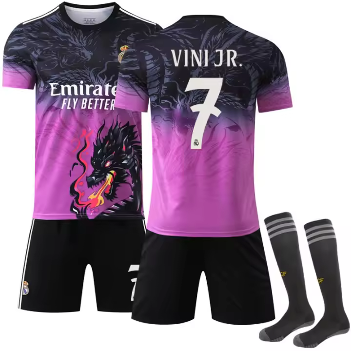 Conjunto De Ropa Infantil Para Niños Y Niñas Fan De Camiseta De Entrenamiento Uniforme Deportivo Casual Unisex Verano Poliéster - 1
