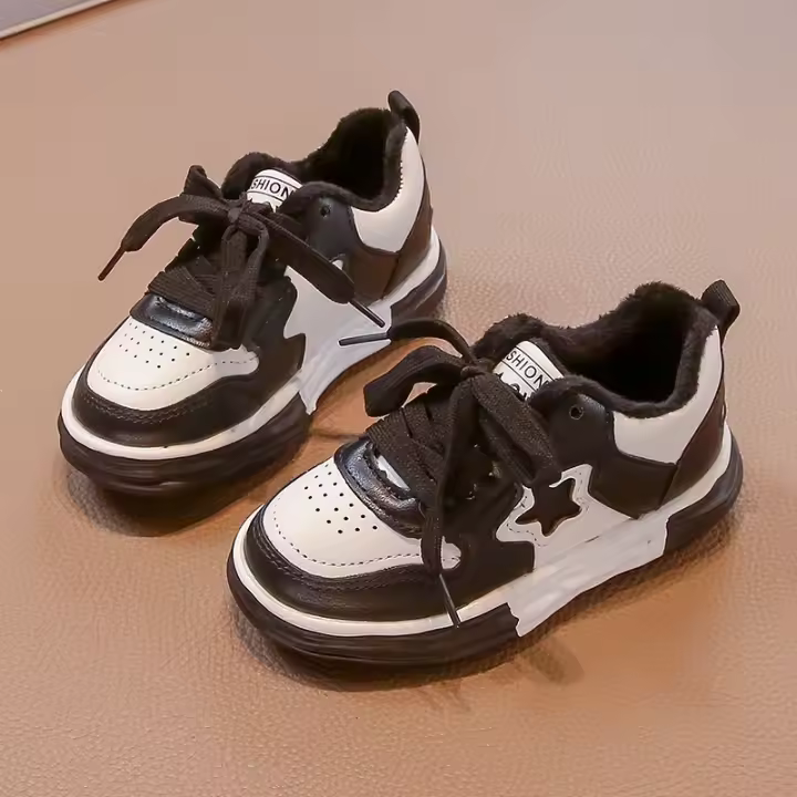 Zapatos antideslizantes para niños y niñas, calzado deportivo informal multifuncional y de moda, suela suave, estilo coreano, de moda, - 1
