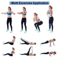 Bandas de resistencia física de 81 pulgadas, expansor elástico de goma, bandas deportivas rojas para Yoga, equipo de tensión, ejercicio, gimnasio, fuerza O6A2 - details 4