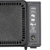 Parrilla de Gas para acampar, parrilla de mesa portátil pequeña con red de parrilla, sartén y otros accesorios, estufa de Gas butano - details 3