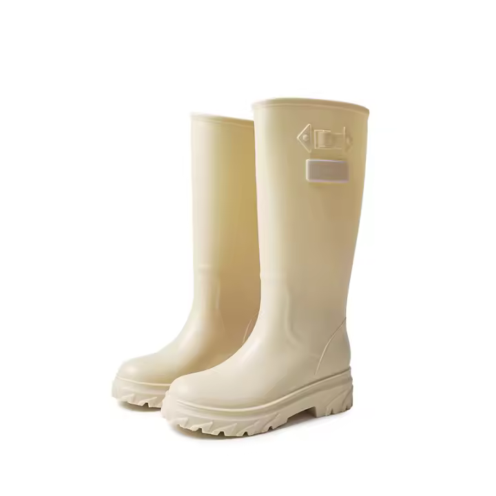Botas de Lluvia de Moda para Mujeres Antideslizantes, Acolchadas, Calientes para Todas las Estaciones - 1