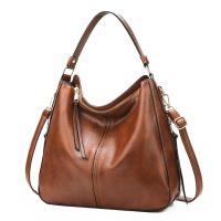 Bolso Hombro Mujer DIDABEAR De Cuero Gran Capacidad Estilo Vintage Casual Bolso De Mano Tote Bolsa De Moda Con Solapa - details 2