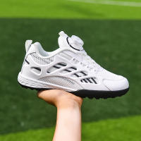 Nuevas zapatillas de fútbol para niños, calzado con botón giratorio, con Las uñas rotas - details 6