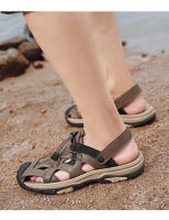 Sandalias de Hombre para el Verano Suela Antideslizante, Transpirable, Adecuadas para Uso al Aire Libre y en la Playa - details 1