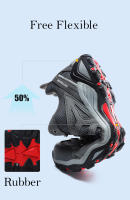 Zapatos de senderismo transpirables para hombre, zapatillas deportivas antideslizantes para escalada de montaña, calzado de entrenamiento al aire libre - details 3