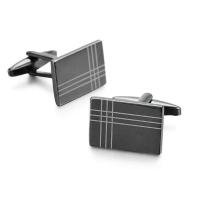 Gemelos esmaltados de latón negro de alta calidad para hombre, mancuernas de camisa francesa de estilo clásico, marca de moda, novedad de verano - details 24
