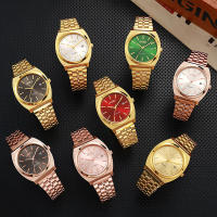 Reloj de cuarzo con calendario nuevo Nautilus simple con banda de acero para hombre - details 6