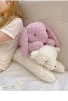 Cojín de Almohada de Peluche de Oso de Gran Tamaño Cojín de Dormir de Conejo Lindo para Decoración de Sofá y Silla - details 5