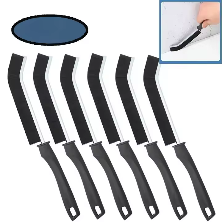 Cepillo de Limpieza para Ranuras de Hormigón Duradero Limpiador de Rincones Muertos para Cocina, Baño, Azulejos Equipo de Limpieza y Lavandería - 1