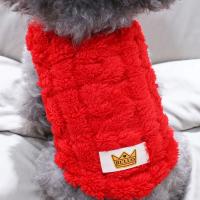 Jersey de lana de invierno para mascotas, ropa ondulada de doble cara para cachorros y gatitos, abrigos cálidos, suéter para perros pequeños y medianos, atuendo para gatos - details 7