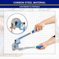 Doblador de Tubos de Aleación 3-en-1 - Herramienta Manual de 0-180° para Tubos de 1/4", 3/8", 1/2", Perfecto para Reparación de Aire Acondicionado, Diseño Duradero y Resistente al Desgaste, No Requiere Batería - details 4