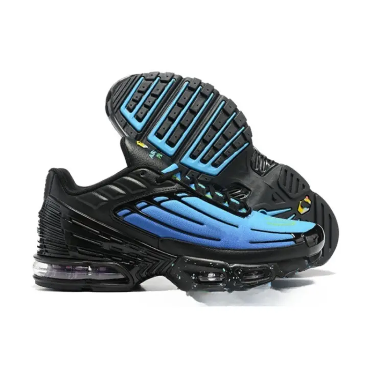 Zapatillas deportivas masculinas y femeninas, zapatos de correr con colchón de aire empalmado en dos colores - 1