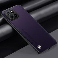 Funda de Lujo de Cuero PU Protección Completa para Honor X6A X8A X8 5G Funda de Silicona Mate - details 13