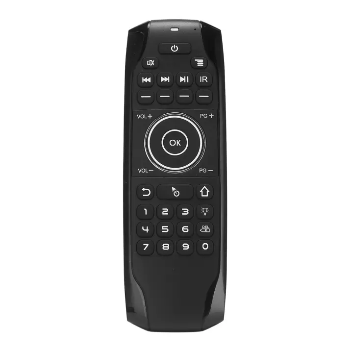 Miniteclado G7BTS con Bluetooth 5,0, giroscopio retroiluminado, aprendizaje IR, Air Mouse, Control remoto para Smart TV Box, portátil y tableta - 1