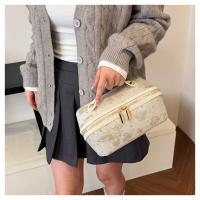 Nueva y elegante bolsa de cosméticos bordada para mujer, viaje portátil, artículos de tocador de gran capacidad y bolsa de almacenamiento - details 4