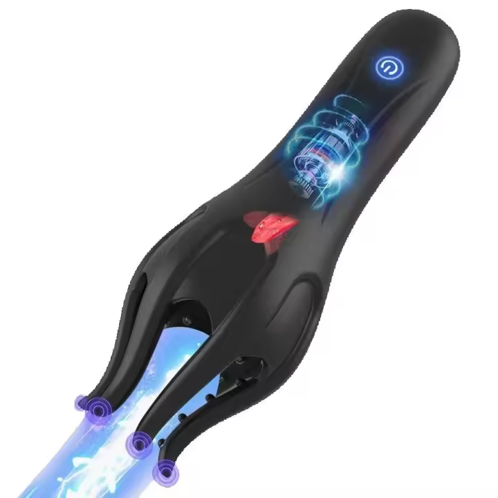 Leten masturbador glande vibrante lengua lamiendo mamada Oral retraso duradero entrenamiento de resistencia juguetes sexuales masculinos para hombres - 1