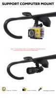 Syncros-Cable interno de fibra de carbono para bicicleta cromada, manillar integrado con espaciadores, piezas de bicicleta de carretera - details 9