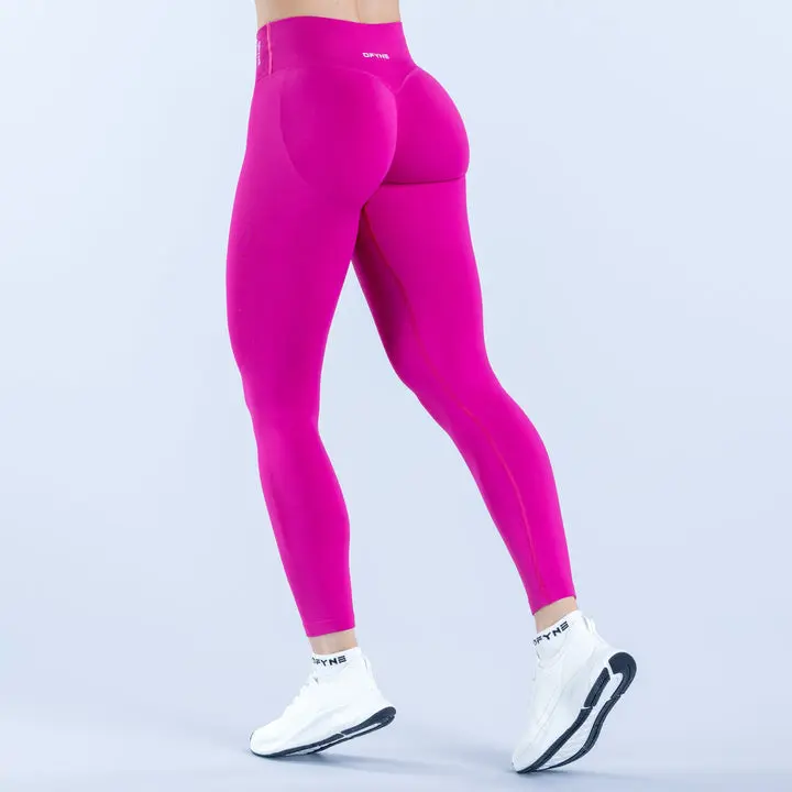 Leggings Dfyne Vision con Cintura en V Delantera, Pantalones de Yoga Ajustados sin Costuras para Mujer - 1