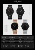 Reloj de Litio Japonés de Alta Gama Reloj de Mesa Negro para Hombres Automático - details 6