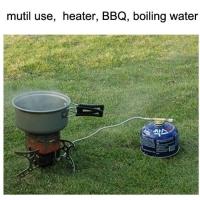 Estufa de gas BRS, carcasa portátil para exteriores, calefacción por infrarrojos lejanos |   Calentador de restaurante para camping y barbacoa. - details 6
