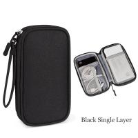 Bolsa de almacenamiento para dispositivos electrónicos, estuche organizador Digital para auriculares, tarjetas SD, unidades de cables USB, Kit de viaje, bolso de embrague - details 9