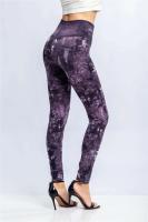 Body de mezclilla estampado para mujer, leggings elásticos, cintura alta, levantamiento de cadera, pantalones Kasur, entrenamiento, correr, gimnasio - details 17
